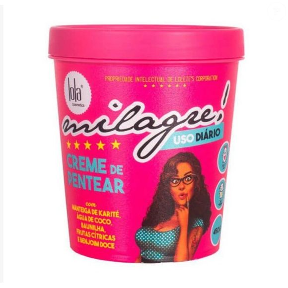 Milagre Creme para Pentear, Lola Cosmetics R$ 33,00