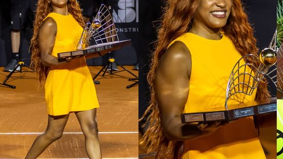 Nem Chanel, nem Prada: Rebeca Andrade usa vestido de marca brasileira para o Rio Open. Aos detalhes do look!
