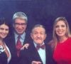 Pedro de Lara, Décio Piccinini e Sonia Lima repetiram a parceria com Silvio Santos nos anos 2000 no 'Gente que Brilha'