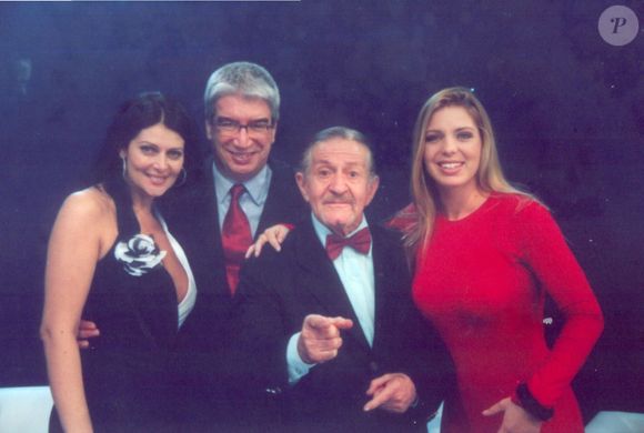 Pedro de Lara, Décio Piccinini e Sonia Lima repetiram a parceria com Silvio Santos nos anos 2000 no 'Gente que Brilha'