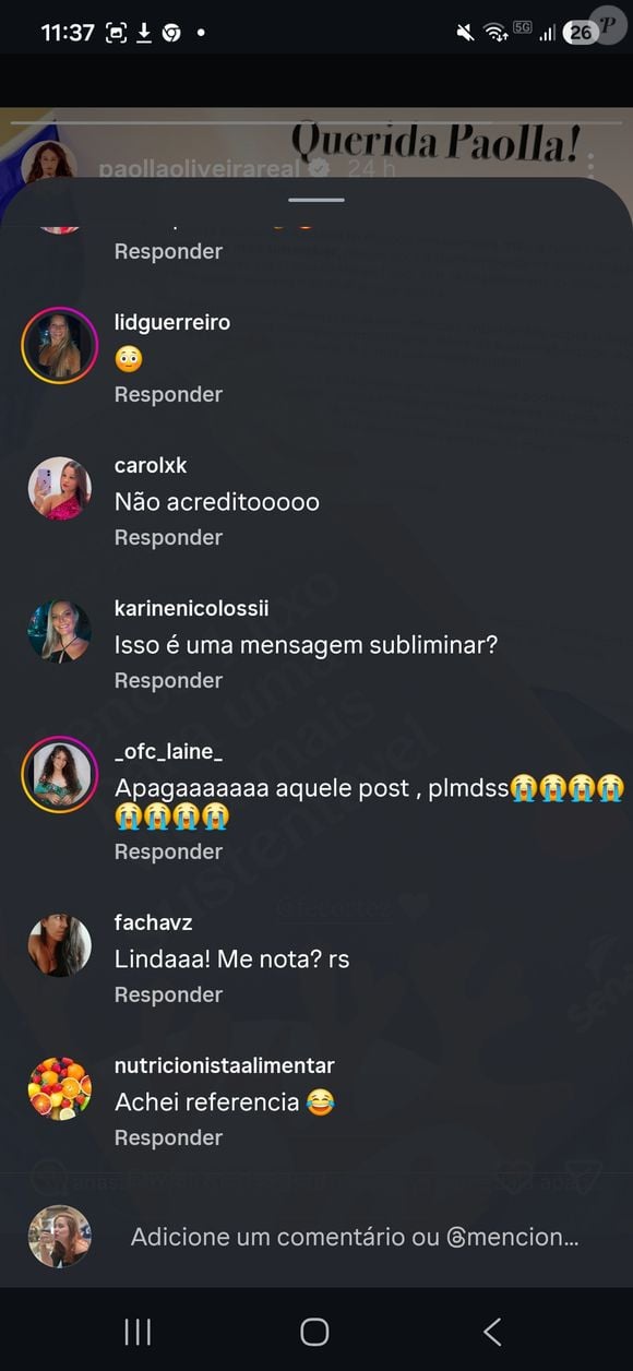 'Mensagem subliminar?', publicado horas antes do anúncio do término, foi o suficiente para acender o alerta dos fãs e virar alvo de especulações nas redes