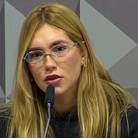 Virgínia na CPI das Bets: descobrimos o preço dos óculos usados pela influenciadora ao prestar depoimento no Senado