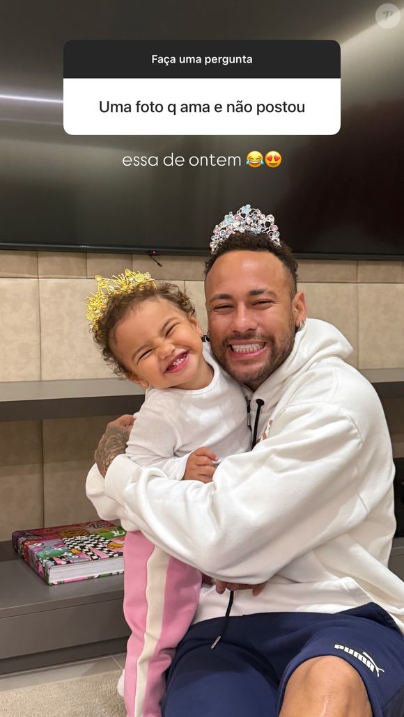 Mavie, filha de Neymar e Bruna Biancardi, tem 1 ano