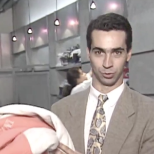 Na época, César Tralli fazia reportagens para diversos jornais da emissora