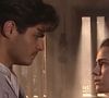 Matteo e Giuliana passam por briga dolorosa na reta final da novela.