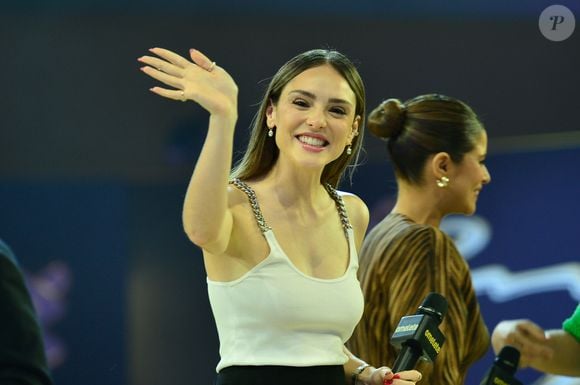 Isabelle Drummond foi a CCXP 2025 em 6 de dezembro de 2025 para divulgar a novela 'Coração Acelerado'