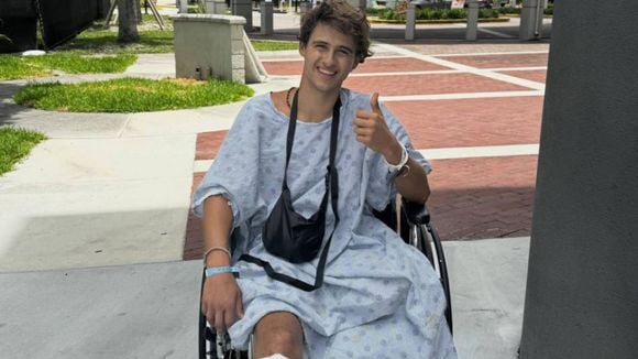 Perna amputada e pedido de US$ 100 milhões: aos 22 anos, ex-participante de reality show luta por justiça após grave acidente em programa de TV