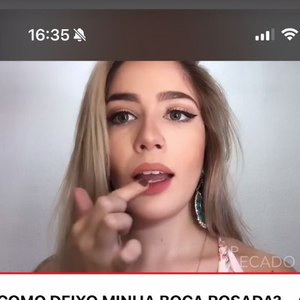 Quando começou a carreira na internet, Karoline Lima começou a fazer transformações na aparência