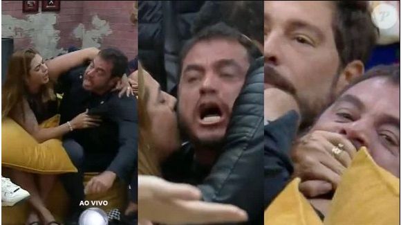 Dhomini teve um surto durante séria briga com Carol Furlan no 'Power Couple 7'