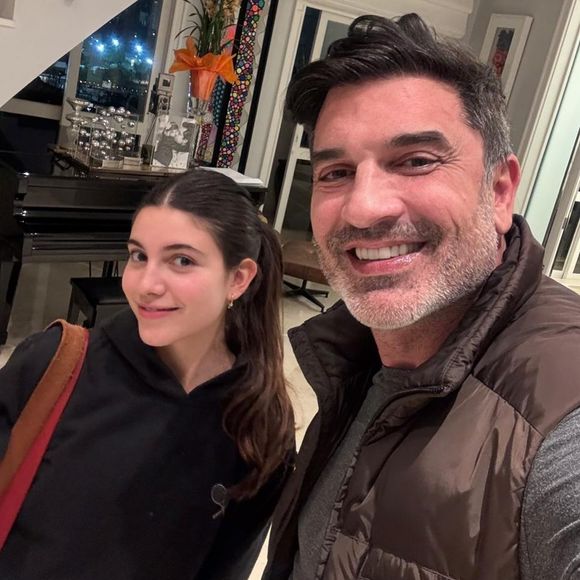 Edu Guedes é pai de Maria, de 16 anos