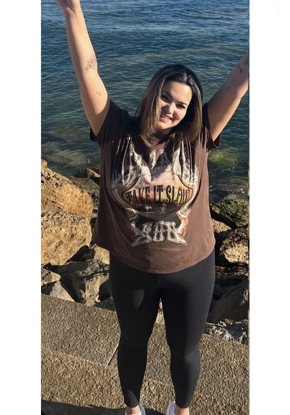 Suzanna Freitas chegou a pesar 92 kg em fevereiro de 2023, durante o período em que passou em Portugal