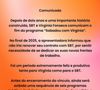A saída da apresentadora foi confirmada pela emissora e pela assessoria de Virgínia Fonseca, que explicou os bastidores da decisão
