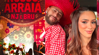 Painel de LED, igrejinha, touro mecânico e prendas de luxo: os detalhes do arraiá fora de época de Neymar e Bruna Biancardi montado em apenas 48 horas