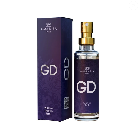 Inspirada no icônico Good Girl, a deo colônia GD, da Amakha Paris, aposta em uma fragrância marcante para mulheres que desejam destacar força e elegância