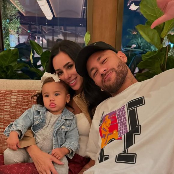 Mavie é filha de Neymar e Bruna Biancar, que está grávida de mais uma menina