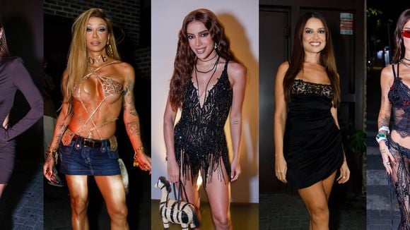 De novo! Anitta reúne famosos em segunda festa de aniversário e looks dão um baile no Lollapalooza; veja fotos de Juliette, Maya Massafera e mais