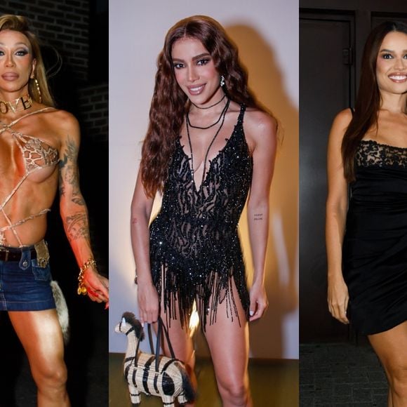 De novo! Anitta reúne famosos em segunda festa de aniversário e looks dão um baile no Lollapalooza; veja fotos de Juliette, Maya Massafera e mais