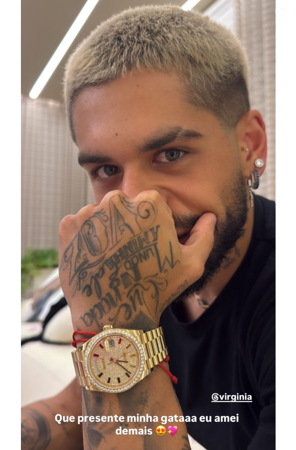 Na ocasião, Zé Felipe começou a beber e, já embriagado, mandou Virgínia "calar a boca" durante um discurso, na frente de todos os presentes.