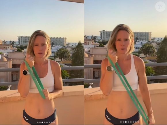 Este exercício trabalha e fortalece o tríceps, o músculo localizado na parte posterior dos braços. Também ativa os ombros e incorpora movimentos de empurrar, muito úteis para as atividades do dia a dia.