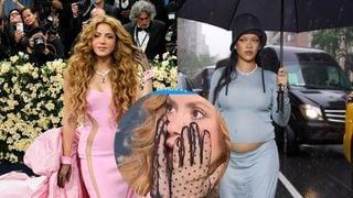 'Shakira boca de sacola': cantora comete GAFE e entrega nova gravidez de Rihanna no MET Gala 2025