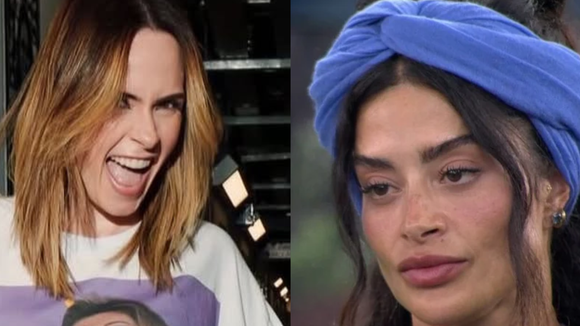 Ana Paula Renault usa look para debochar de Aline Campos por treta de 10 anos, retira pedido de desculpas e primeira eliminada reage: ‘Minha vida…’