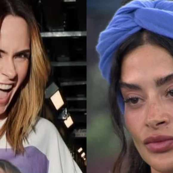 Ana Paula Renault usa look para debochar de Aline Campos por treta de 10 anos, retira pedido de desculpas e primeira eliminada reage: ‘Minha vida…’