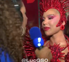 Virgínia foi entrevistada pela RedeTV antes de desfilar na Grande Rio
