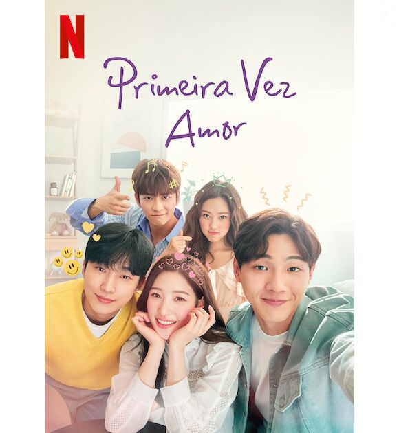 'Primeira Vez Amor': cinco amigos moram juntos em uma casa, e a convivência entre eles traz dilemas da vida adulta, incluindo um triângulo amoroso