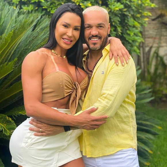 Belo também viveu um relacionamento de 17 anos com Gracyanne Barbosa