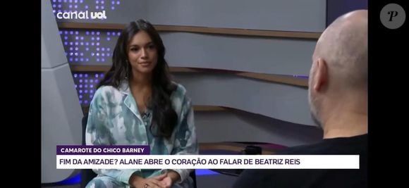 Em entrevista a Chico Barney, Alane abriu o coração sobre amizade com Beatriz Reis, a Bia do Brás