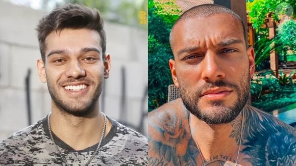 Lucas Lucco realizou uma harmonização facial, mas se arrependeu o resultado e reverteu