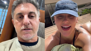 ‘Melhorou meu dia’: de biquíni fio-dental cavado, Virgínia curte bronzeado e faz chamada de vídeo com Luciano Huck após término