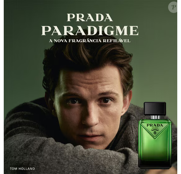A nova fragrância masculina da Prada aposta em uma proposta moderna e ousada ao inverter a tradicional pirâmide olfativa, criando um perfume sensual, magnético e nada óbvio para homens elegantes como o Tom Holland