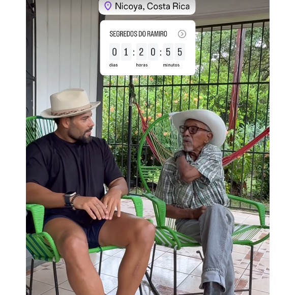 Isso porque, em suas redes sociais, o médico Pedro Andrade mostrou também estar na Costa Rica