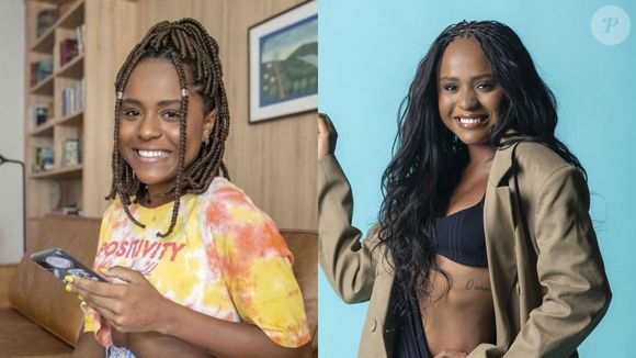 Estrela de 'Garota do Momento', Duda Santos é figura nova na televisão brasileira. Ela manteve sua aparência natural antes de surgir nas novelas da Globo
