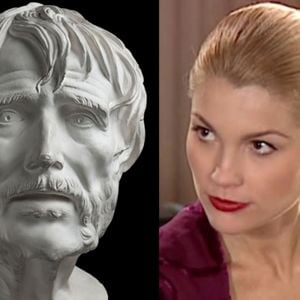 Sêneca, filósofo estoico: 'A felicidade se alcança mais organizando os pensamentos do que mudando o mundo'; foto para ilustrar o conteúdo tem a atriz Flávia Alessandra