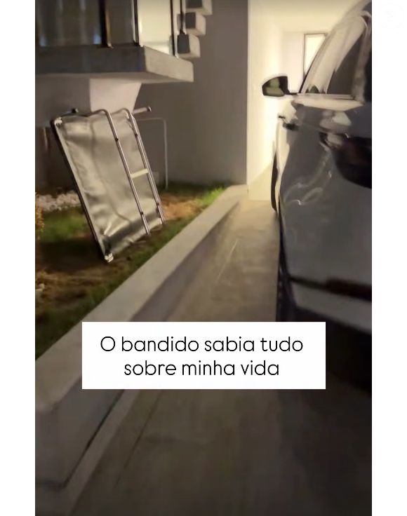 Bandidos invadiram a casa de Fernanda Campos e agrediram ex-amante de Neymar