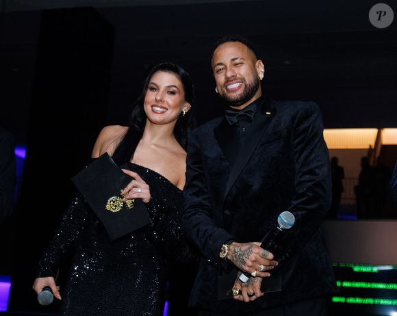 Neymar e Ana Castela estavam juntos na gravação do programa ‘Altas Horas’ nesta terça-feira (07)