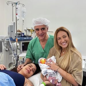 Lauana Prado deu à luz ao primeiro filho, Dom, na última sexta-feira, dia 31 de julho de 2026