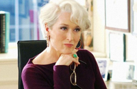 Meryl Streep em O Diabo Veste Prada