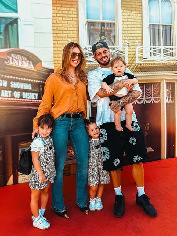 José Leonardo, Maria Flor e Maria Alice são filhos de Virgínia Fonseca e Zé Felipe