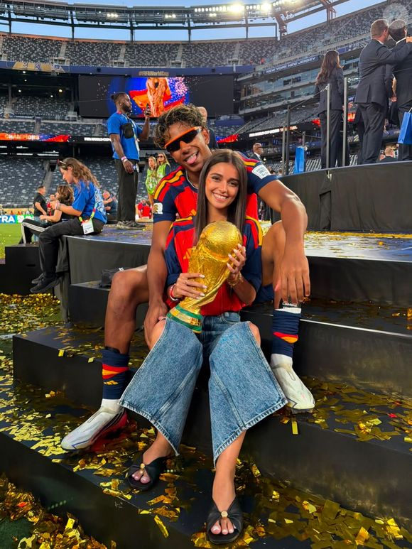 Inés García é a namorada de Lamine Yamal, campeão da Copa do Mundo de 2026 com a Espanha
