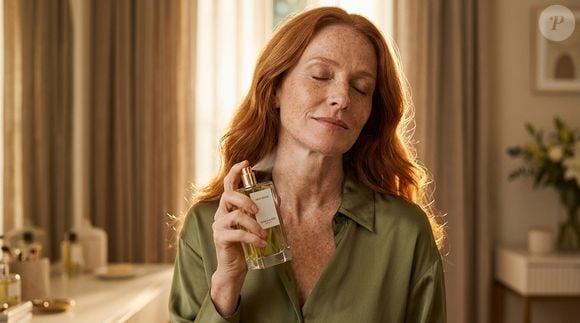 Com tangerina verde e neroli na saída, o Meu Verde Eau de Parfum de Tania Bulhões combina notas cítricas, florais e amadeiradas, uma alternativa para mulheres na menopausa que gostam de aromas frescos e sofisticados para incluir no ritual diário de autocuidado