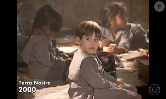Nicolas Prates apareceu no capítulo final de 'Terra Nostra', novela que estreou em 1999