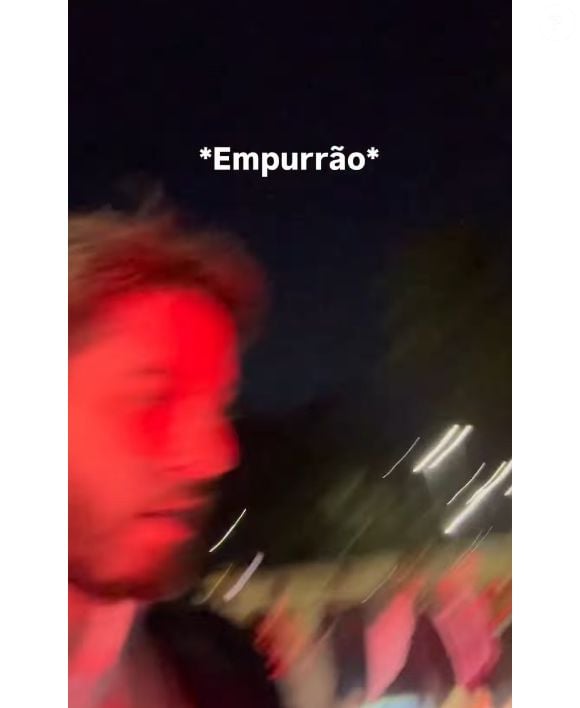 Empresário Gabriel Kanner foi também empurrado por segurança que trabalhava do lado de fora da casa de festas onde foi realizado o casamento do filho de Alexandre de Moraes
