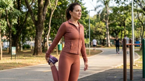 O tom terroso inspirado na casca da batata doce transformou o novo modelo da Asics em um dos queridinhos entre mulheres que amam produções neutras e monocromáticas