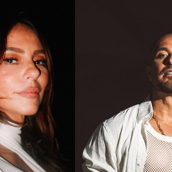 10 dias após fim do namoro, Paolla Oliveira reage com comentário à foto de Diogo Nogueira com camisa transparente no Réveillon 2026