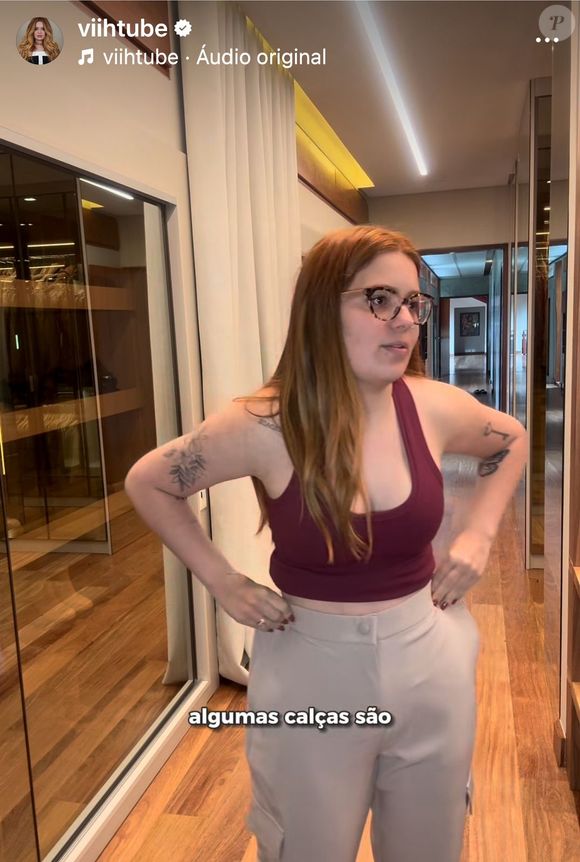 Viih explicou que muitos incômodos, como pele solta e estrias, motivaram sua decisão.