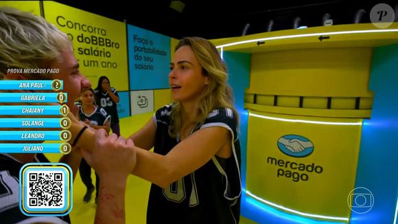 Neste domingo, 29 de março de 2026, Ana Paula Renault ganhou sua segunda Prova do Líder consecutiva