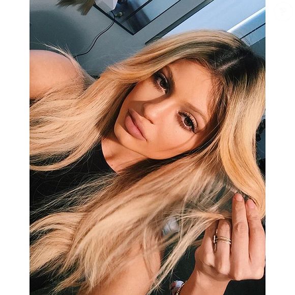 Kylie Jenner já foi loira